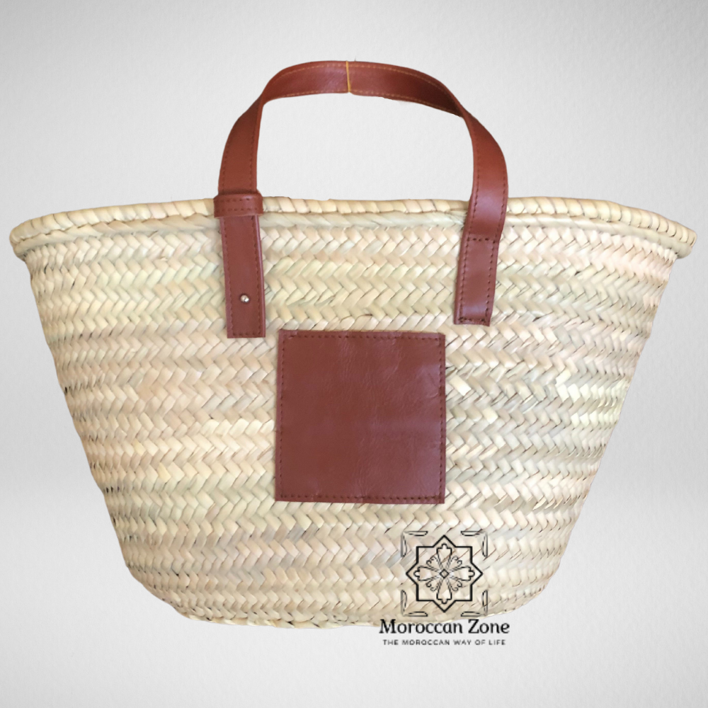Moroccan Artisan Straw Bag Backpack