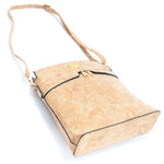 Natural cork Molten Gold Tote Sling-BAG-2093