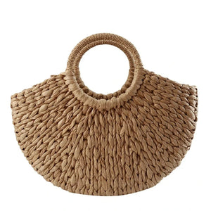 Women Summer Wicker Tote