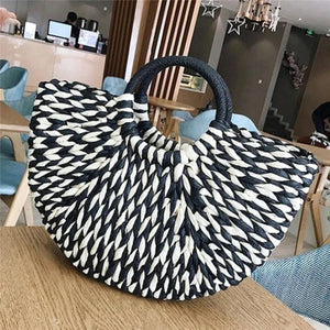 Women Summer Wicker Tote