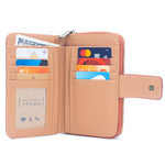 Colors cork Mini-Flap Printed Wallet –HY-009/10