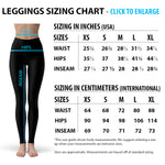 Womens Colorful Music Notes Leggings