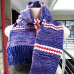 Hand made Woolen Hand knitted winter unisex scarf