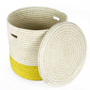 African Handcrafted Laundry Baskets / Traditional African Basket