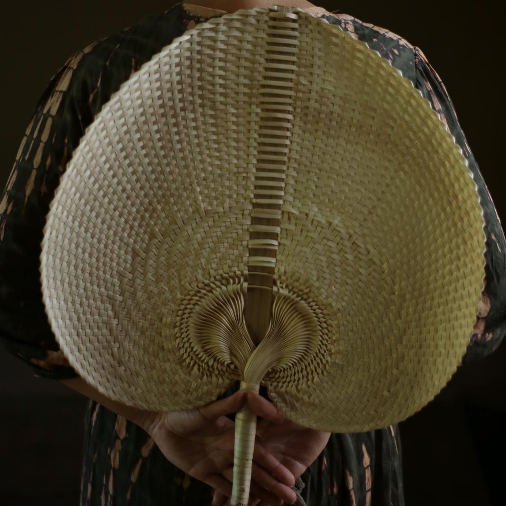 Balinese Handwoven Hand Fan