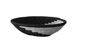 Traditional African Coiled Raffia Basket / Wall Basket