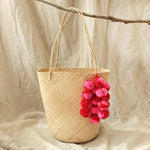 Borneo Love Rush - Handwoven Straw Tote Bag