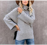 Turtleneck Sweater Oversized Pullovers