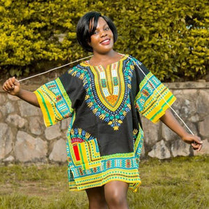 Free Size Dashiki Unisex African Shirt