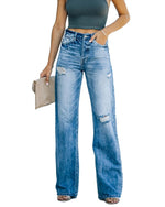 Women Jeans High Waist Baggy Denim Pants