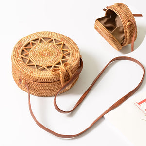 Square Round Mulit Style Straw Bag Handbags Women