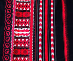 Black red dashiki unisex shirt - free size