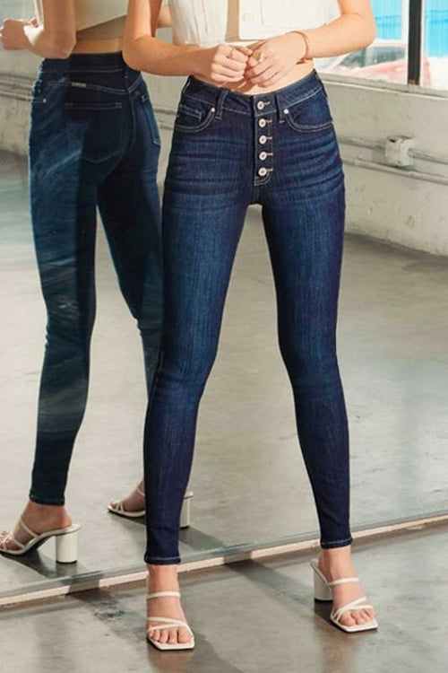 High Rise Curvy Fit Jeans