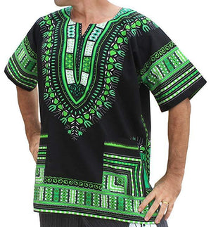 Lovely Black Dashiki Unisex African Shirt