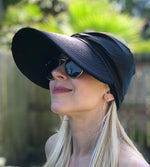 Elegant Visor Summer Hat with UV 50+ SPF