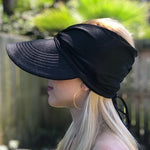 Elegant Visor Summer Hat with UV 50+ SPF